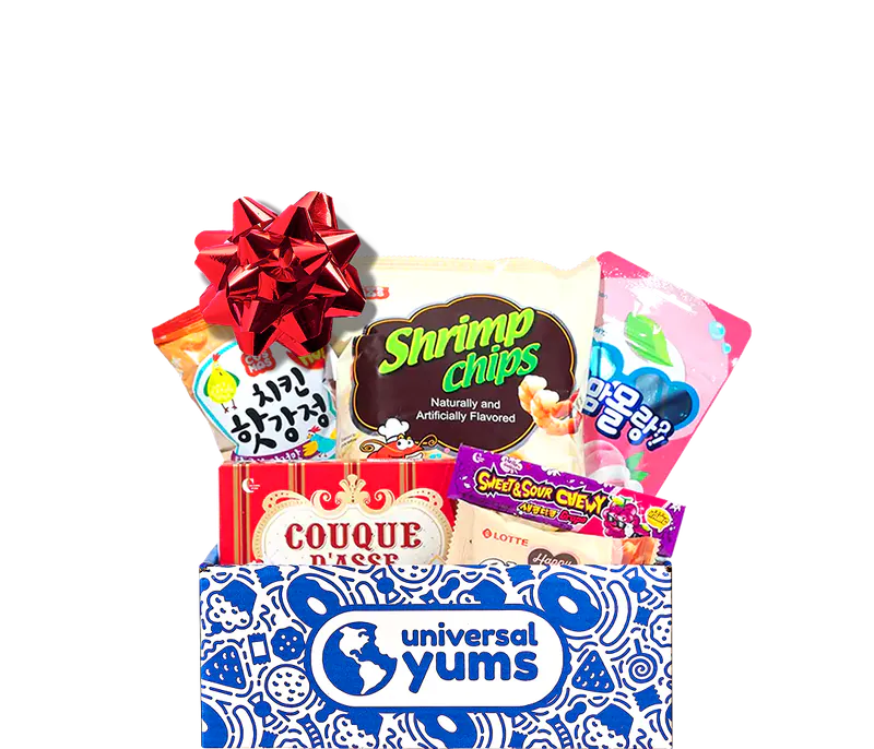 Yum Box - 5 to 7 international snacks
