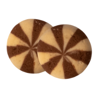 Cocoa Creme Mosaic Cookies