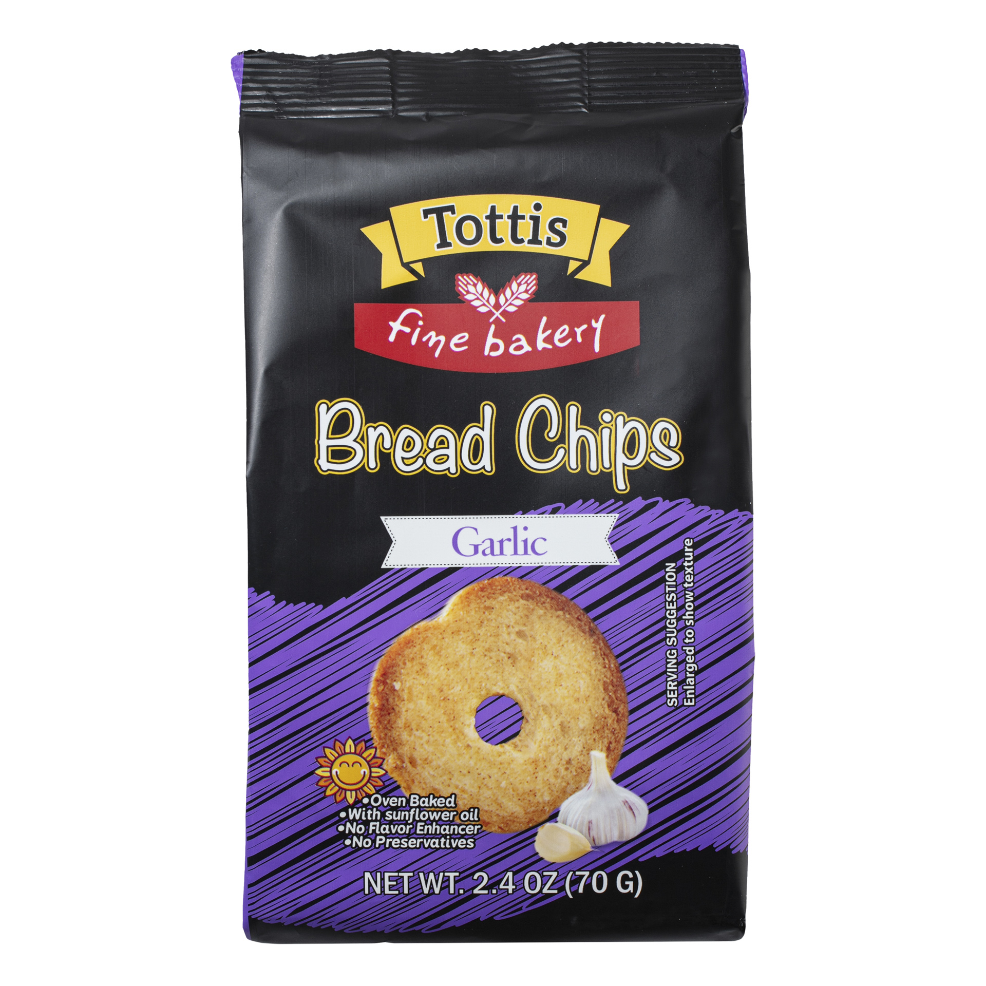 Garlic Bread Chips