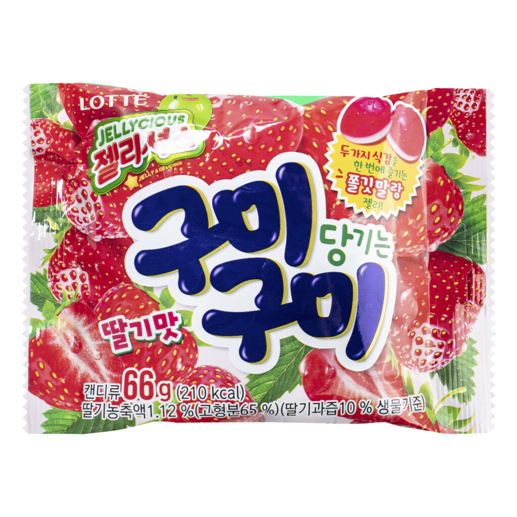 korean strawberry snacks