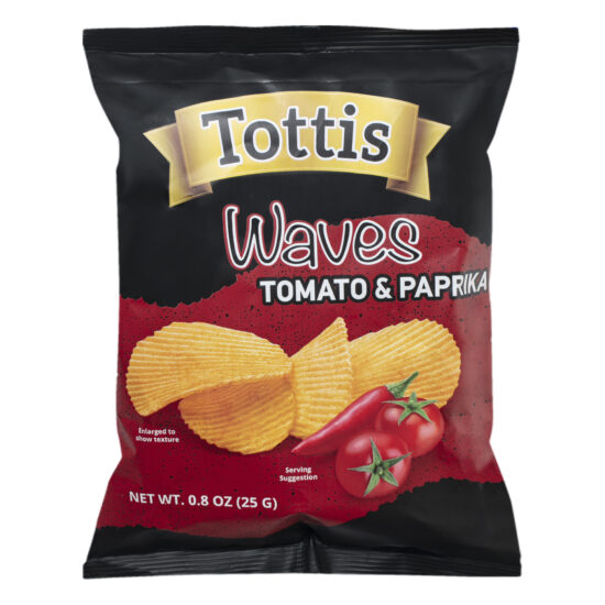Paprika &amp; Tomato Potato Chips | Universal Yums