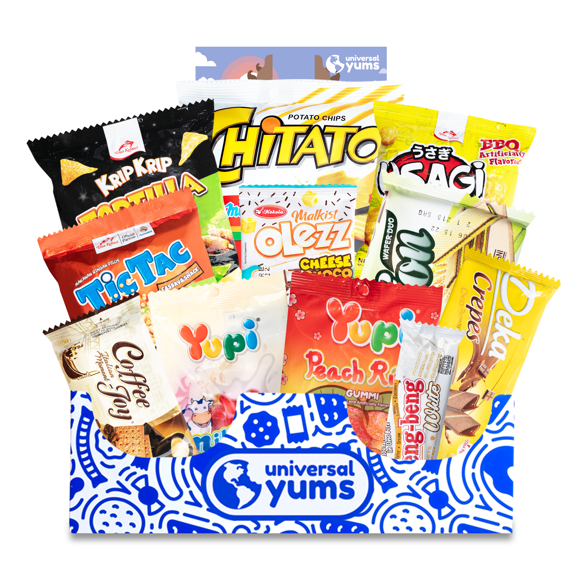Indonesian Snacks - Universal Yums International Snack Box - October 2021