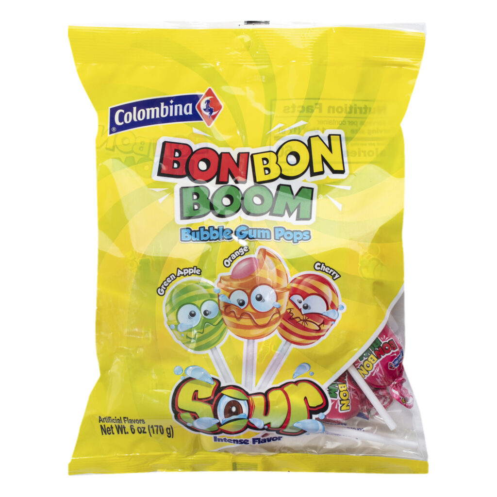 Super Sour Bubblegum Pops Universal Yums