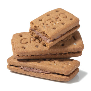 Dark Choco Flavored Sandwich Cookies image