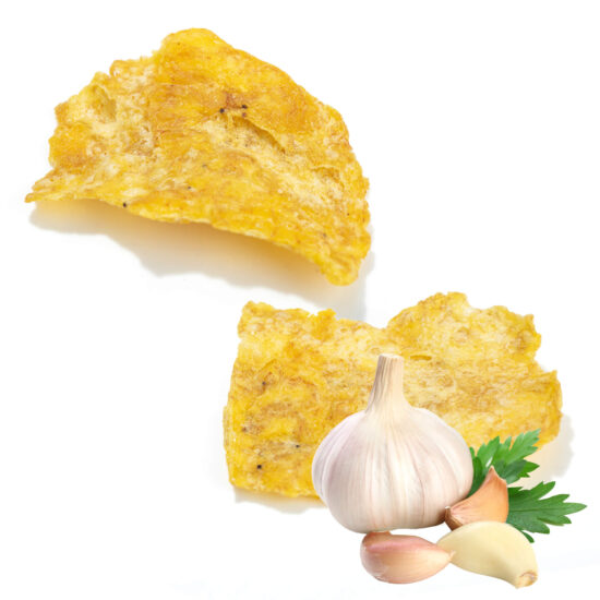 Garlic-Plantain-Chips