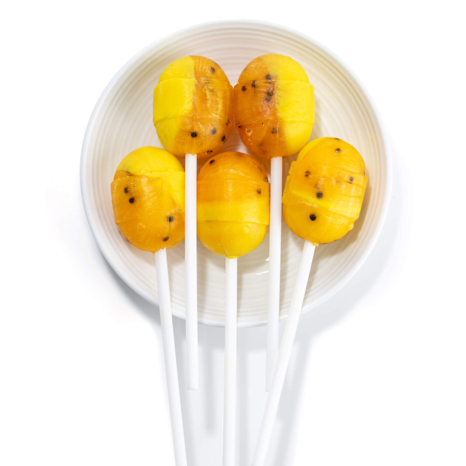 Passion Fruit Flavored Bubblegum Pops Universal Yums