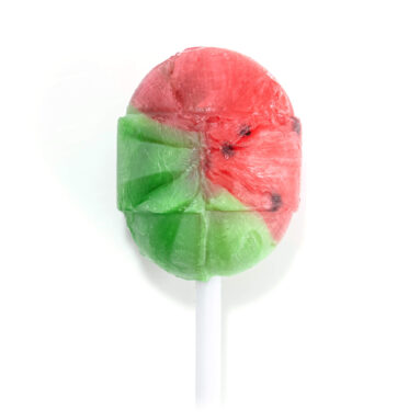 Watermelon Flavored Bubblegum Pops image