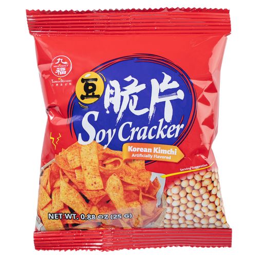 Kimchi Flavored Wheat Soy Crackers