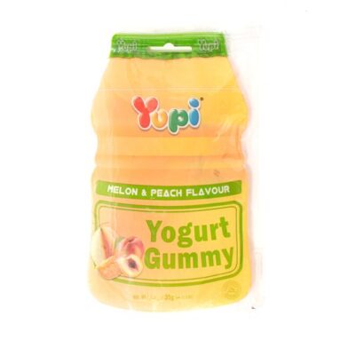 Melon & Peach Flavored Yogurt Gummies image