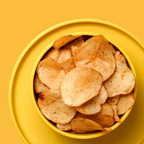 A bowl of chips.
