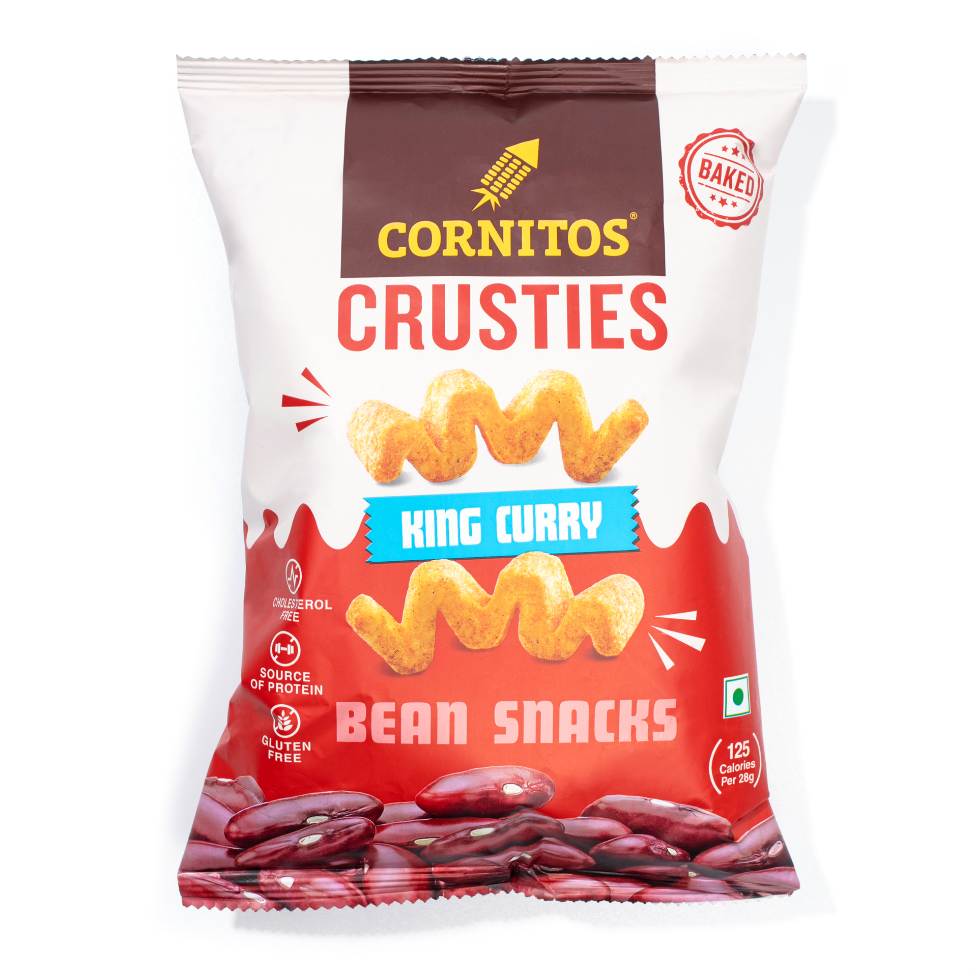 Crusties King Curry Bean Snacks