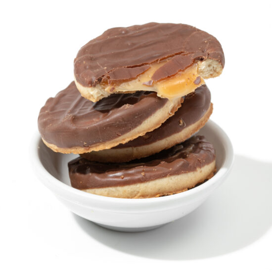 Lyons Toffypops (Choco covered biscuits with toffee) image