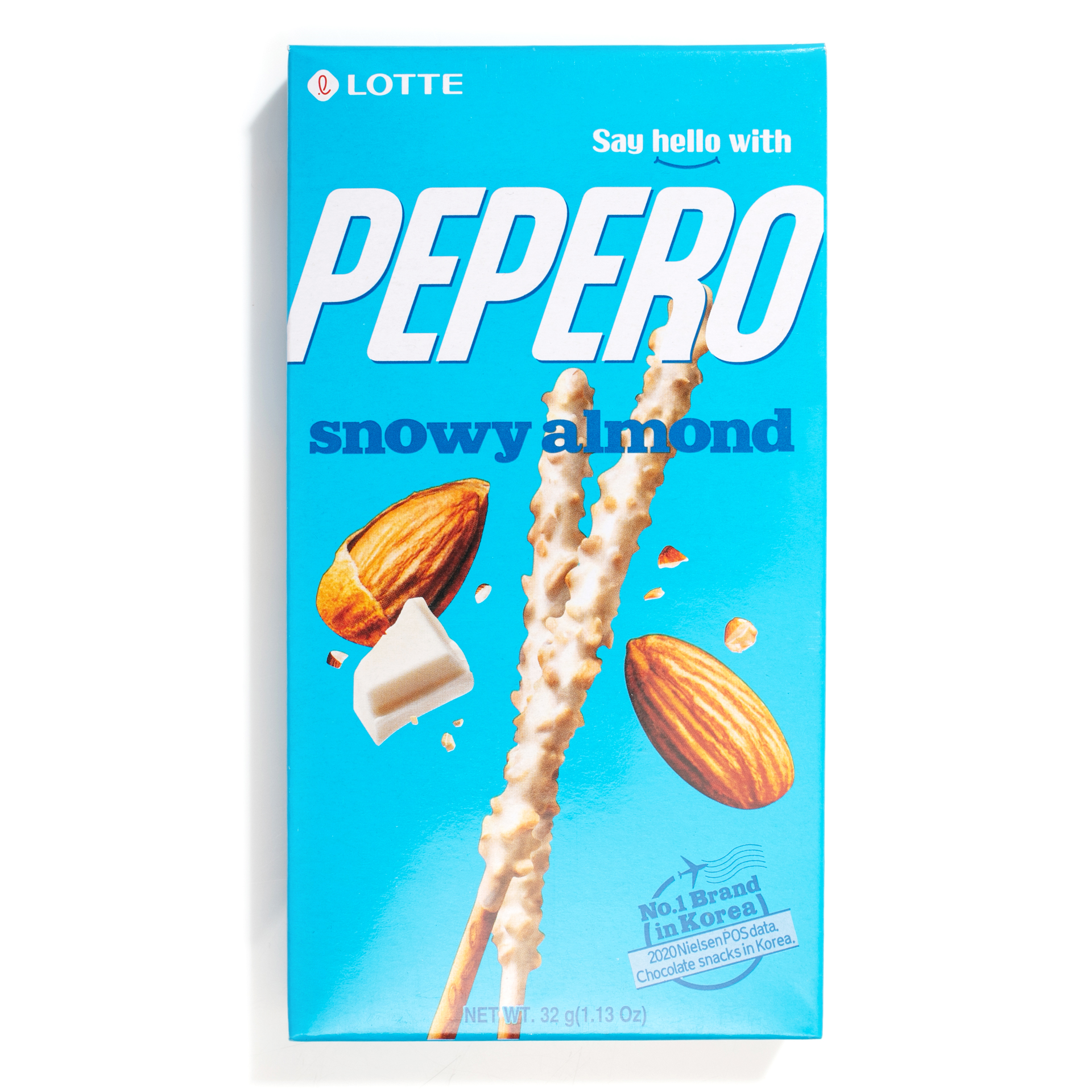 Pepero Snowy Almond Biscuit Sticks