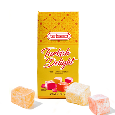 Lemon, Orange & Rose Turkish Delight image