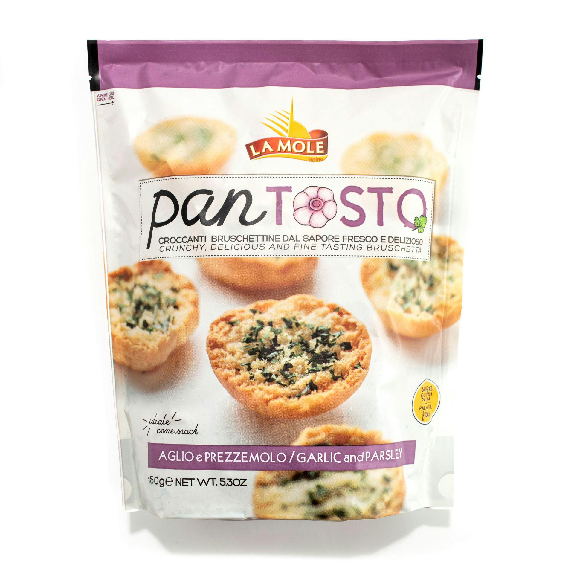 Pan Tosto Garlic & Parsley Bruschettas