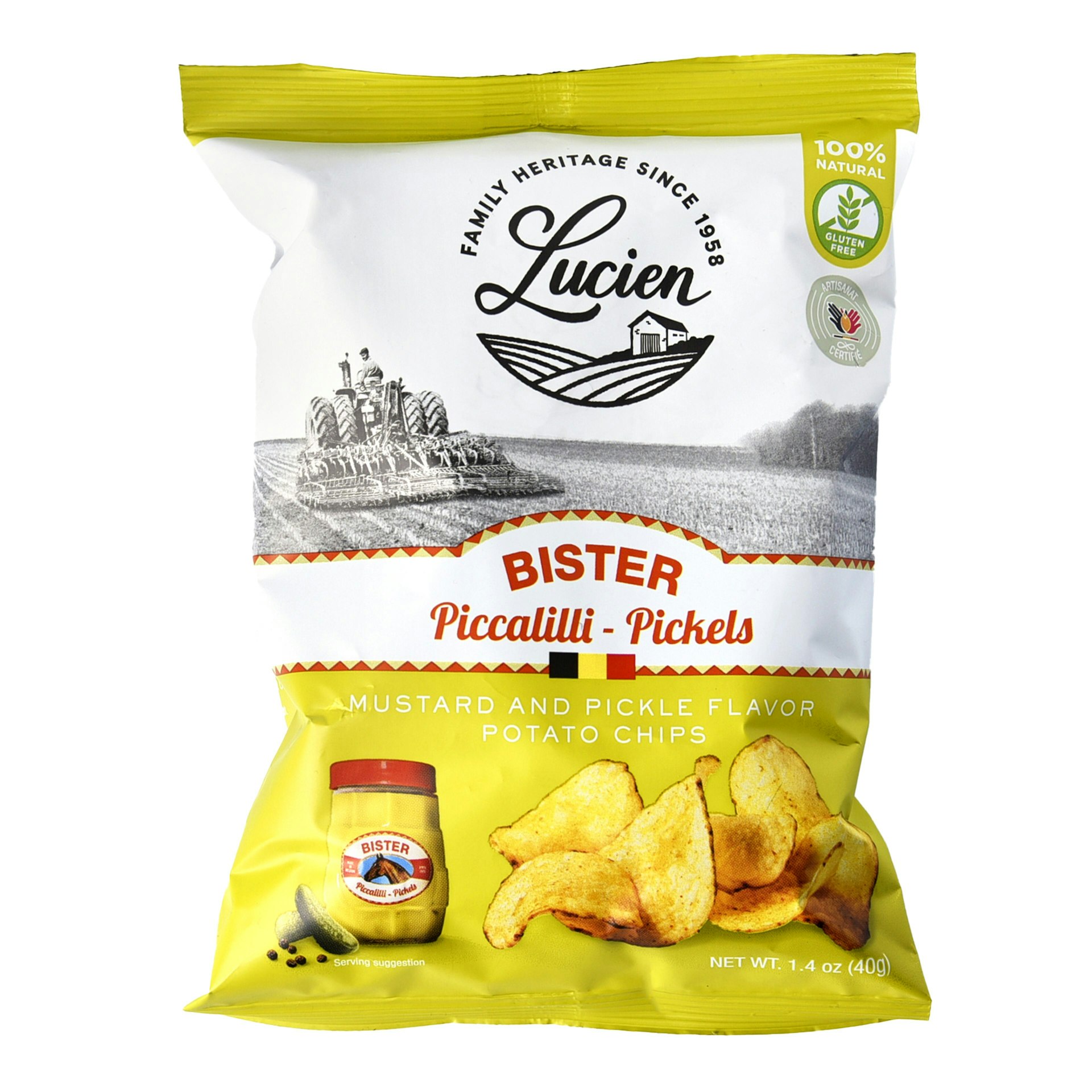 Bister Mustard & Pickle Chips