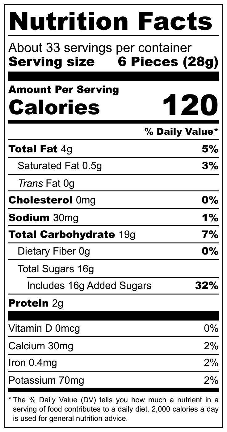 Amaretti Virginia Soffici nutrition facts