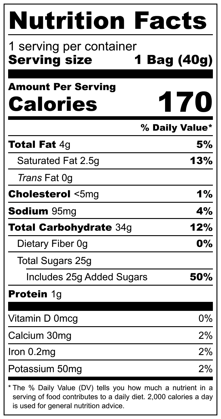 El Caserío Crema de Pistacho nutrition facts