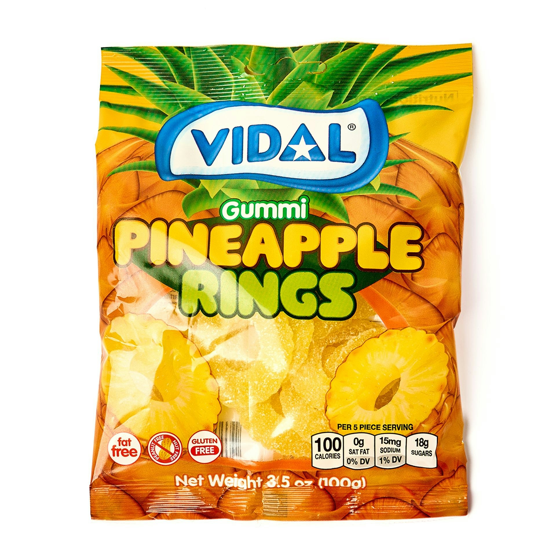Sour Pineapple Gummy Rings