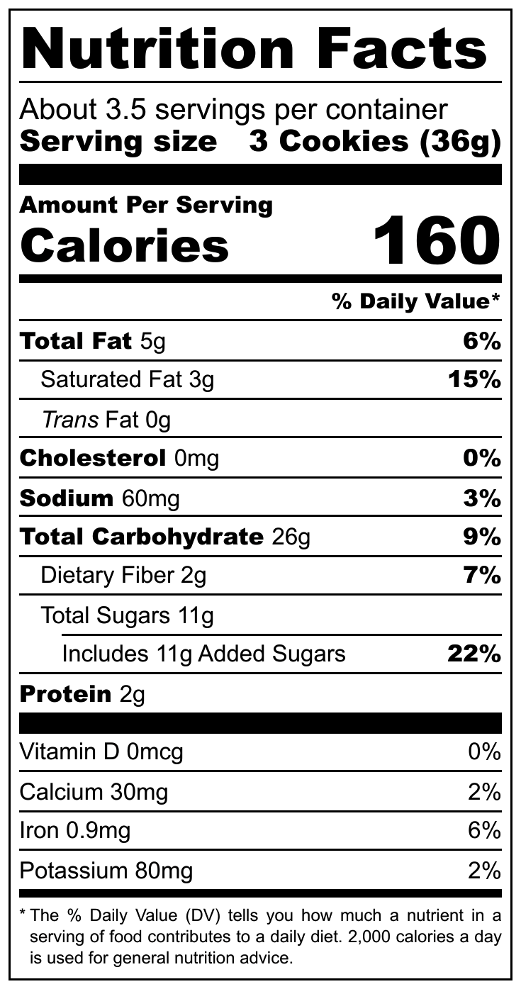 Delites Fig Filled Cookies nutrition facts