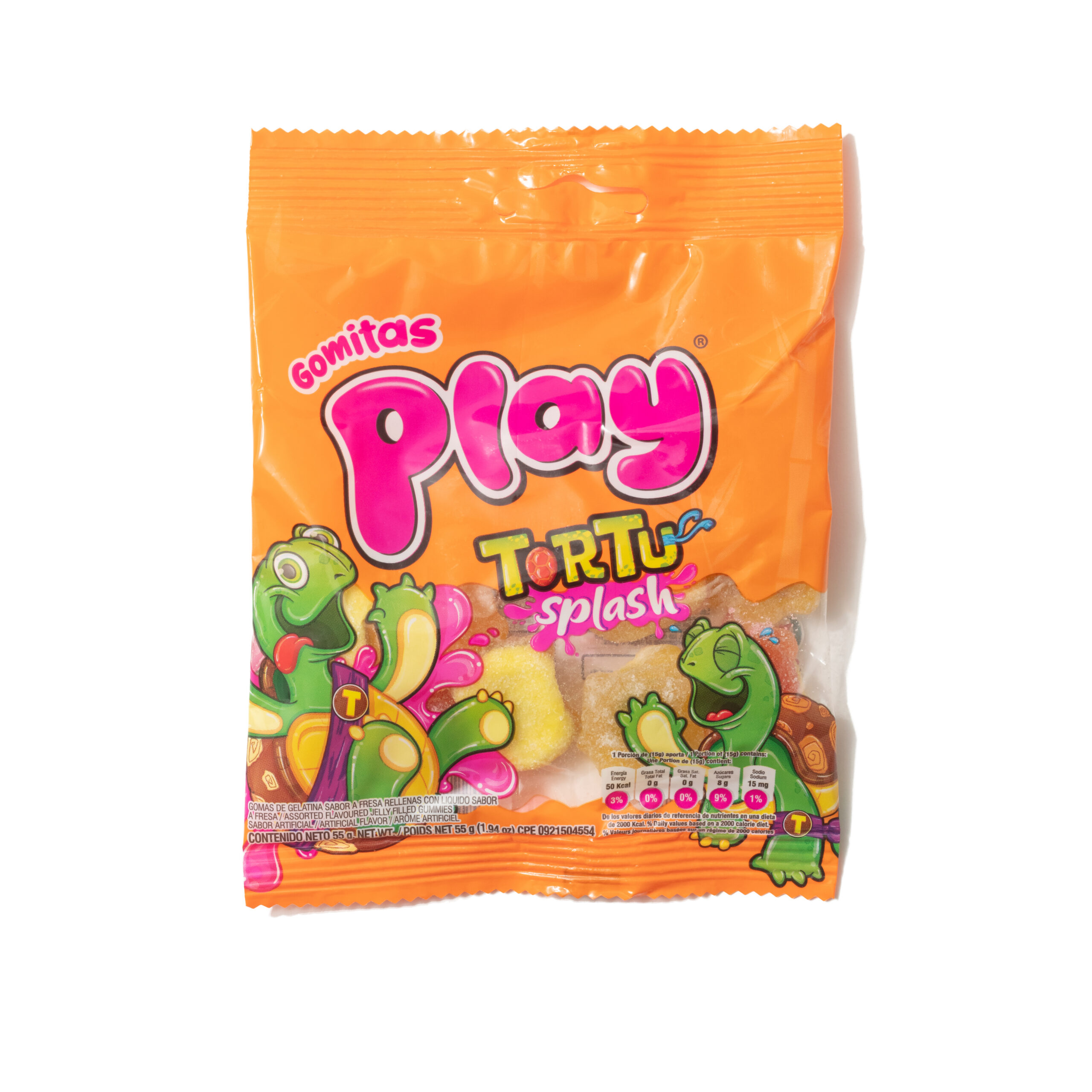 Tortu Splash Assorted Filled Gummies