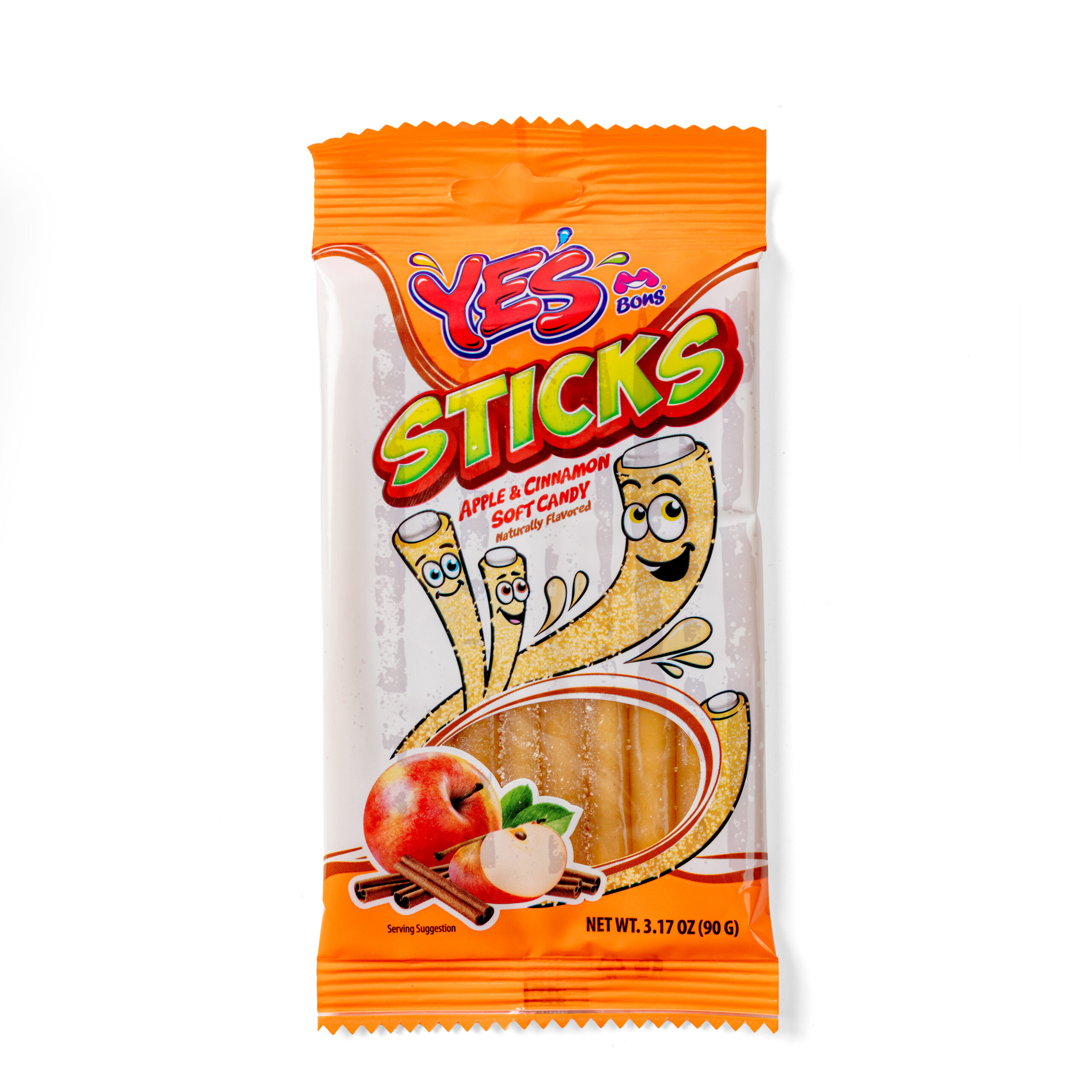 Sticks Apple & Cinnamon Soft Candy