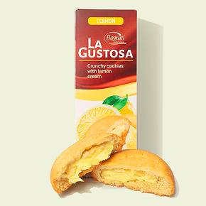 Lemon Cream-Filled Shortbread Cookies image