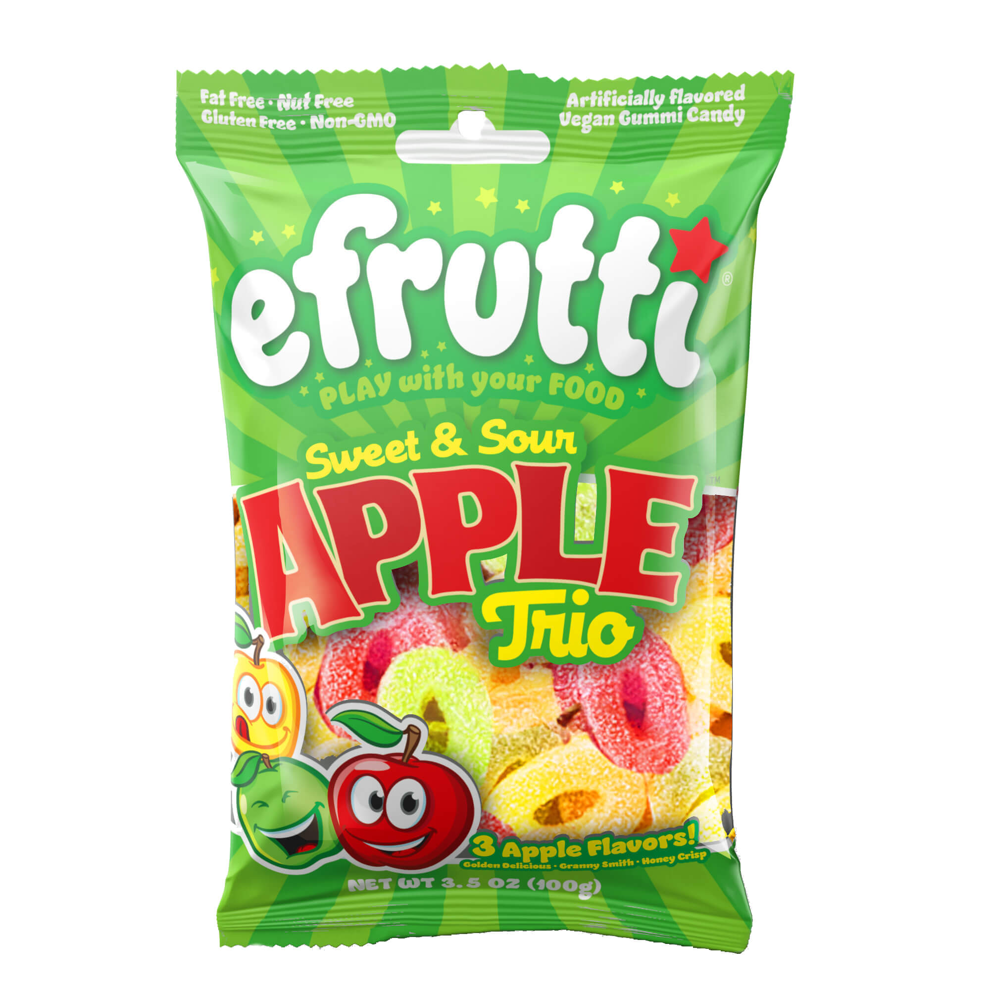 果物 UTTHI Efrutti Sweet & Sour Rings | Universal Yums