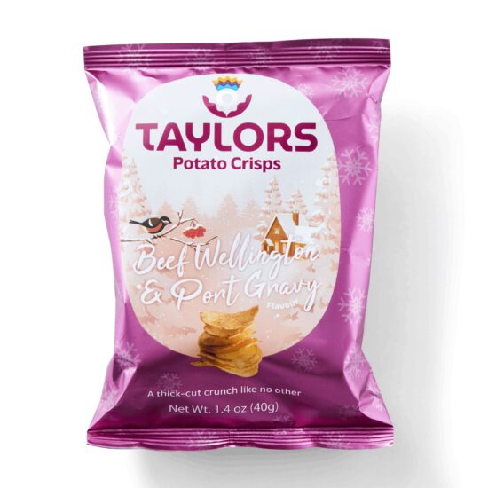 Beef Wellington & Port Gravy Potato Chips Package