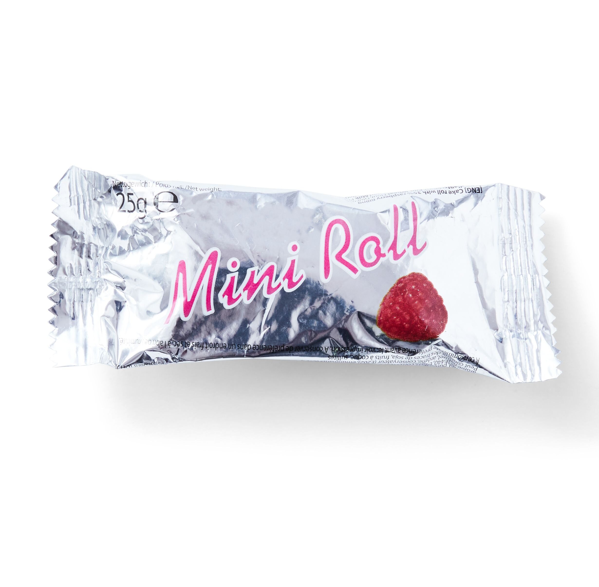 Raspberry Mini Cake Roll