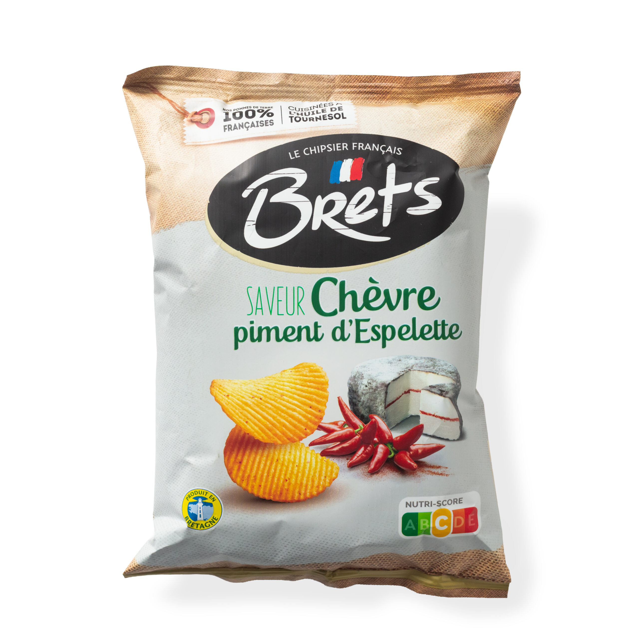 Goat Cheese & Espelette Pepper Chips