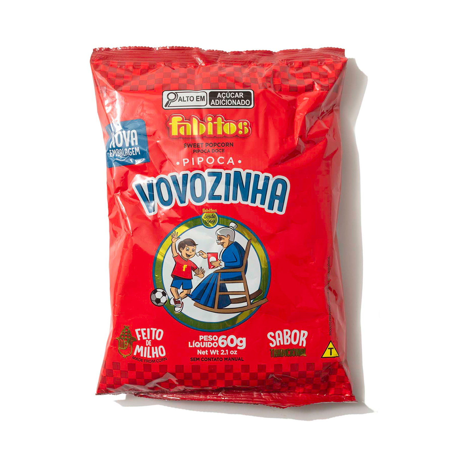 Vovozinha Traditional Sweet Popcorn