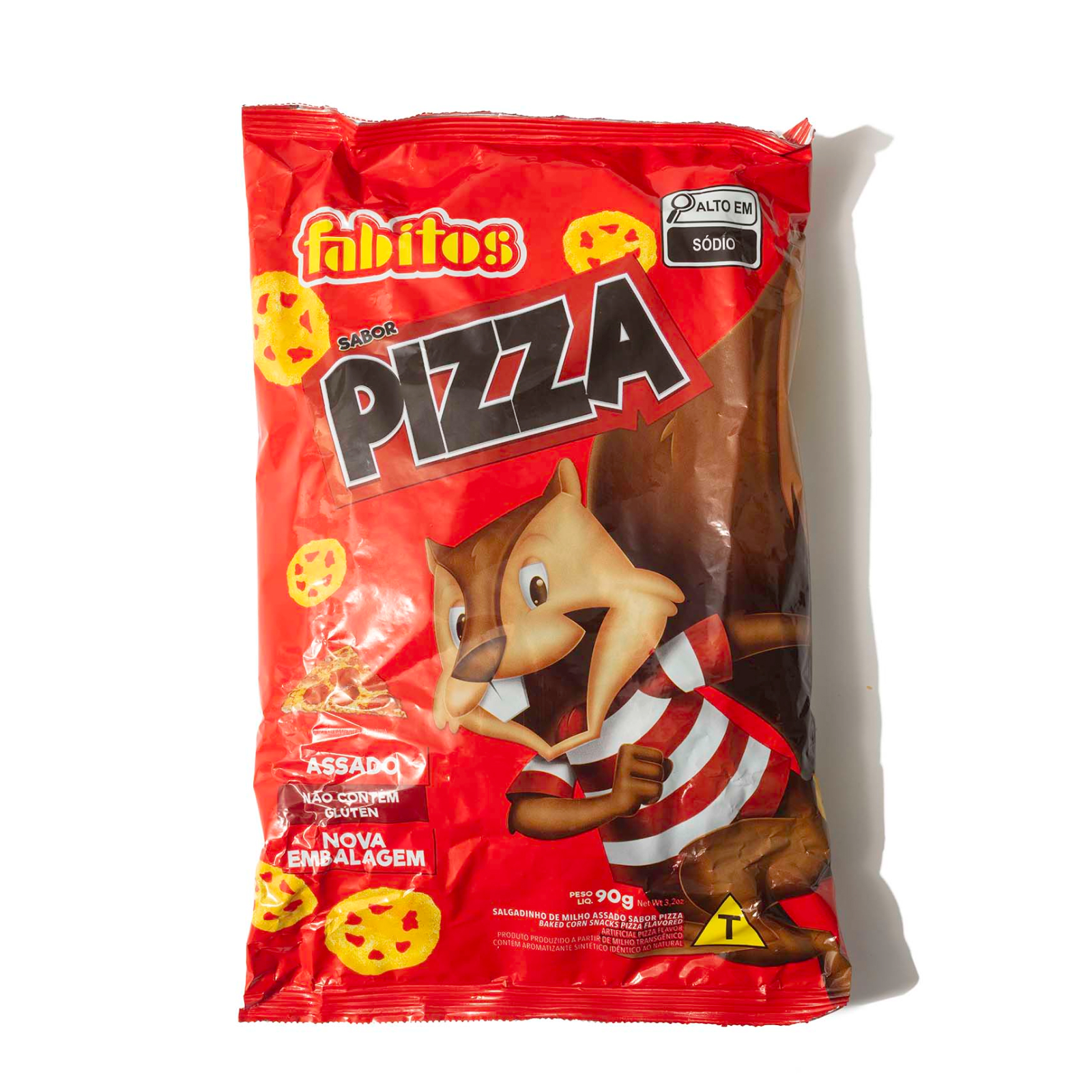 Pizza Baked Corn Snacks