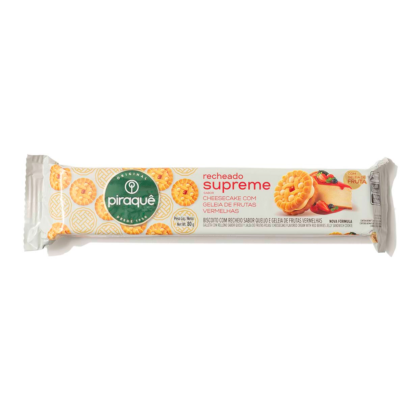 Supreme Cheesecake & Red Berry Sandwich Cookies