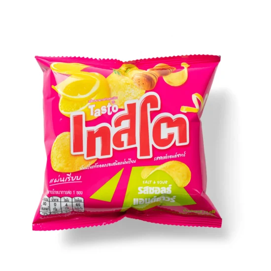 Tasto Flat Cut Potato Chips Package