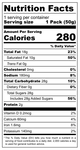 Maître Truffout Feine Meeresfrüchte nutrition facts