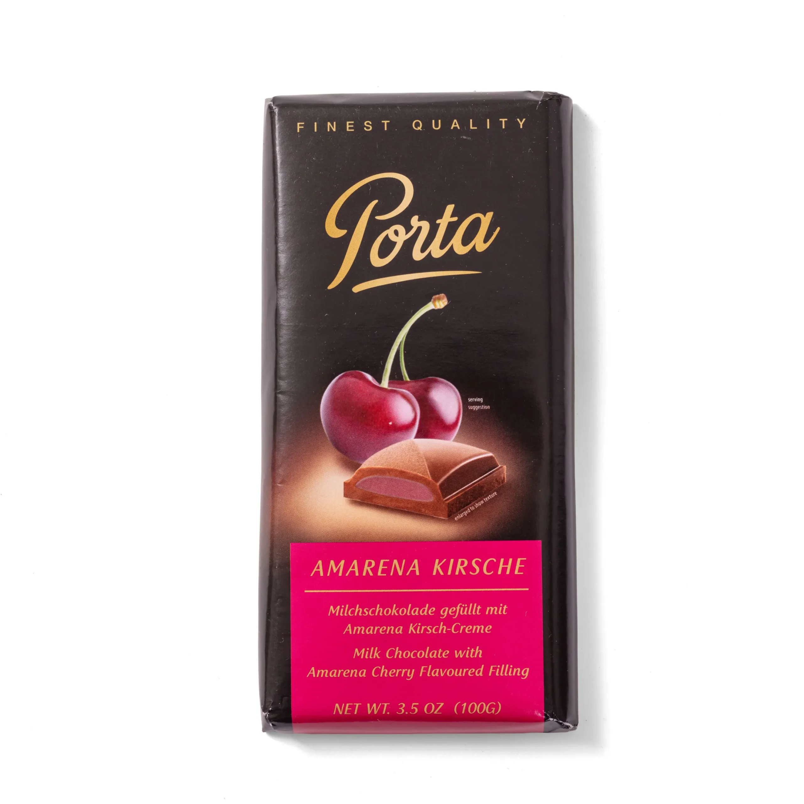 Amarena Cherry Filled Milk Chocolate Bar