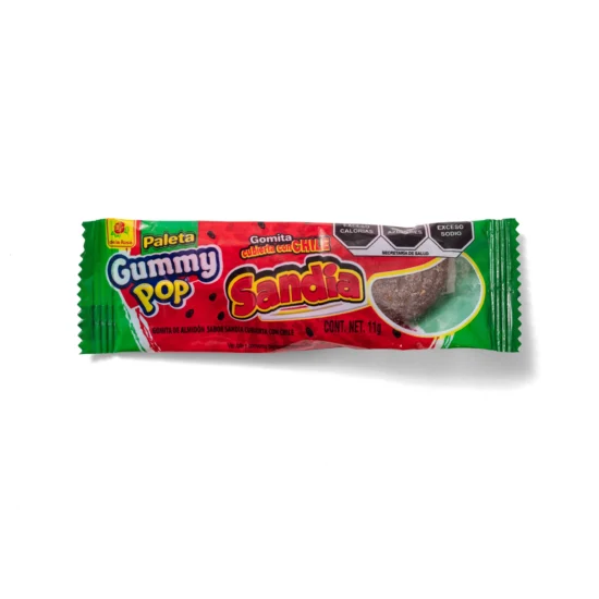 De la Rosa Gomita Cubierta Con Chile Sandia Package
