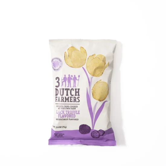 3 Dutch Farmers Truffle Crisps Package