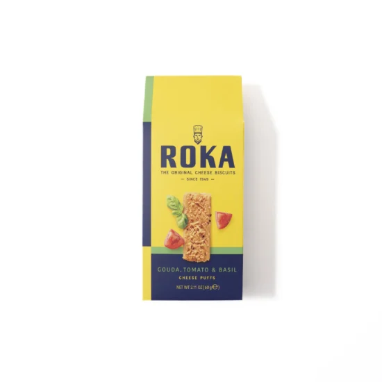 Roka Tomato & Basil Cheese Puffs image