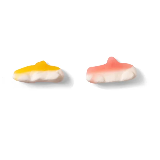 Fruit-Flavored, Car-Shaped Gummies Pieces