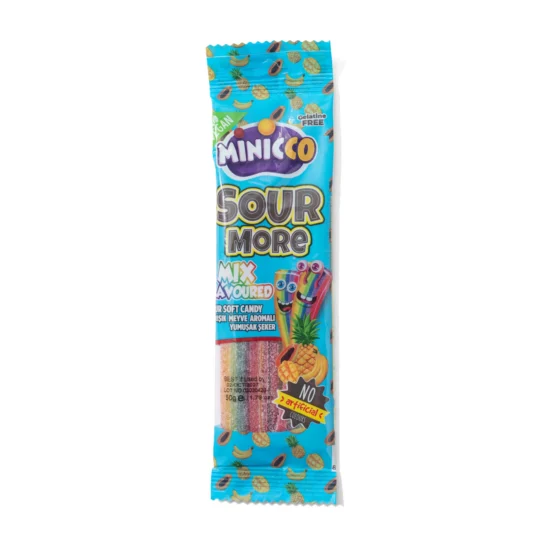 Minicco Vegan Sour More Belts Package