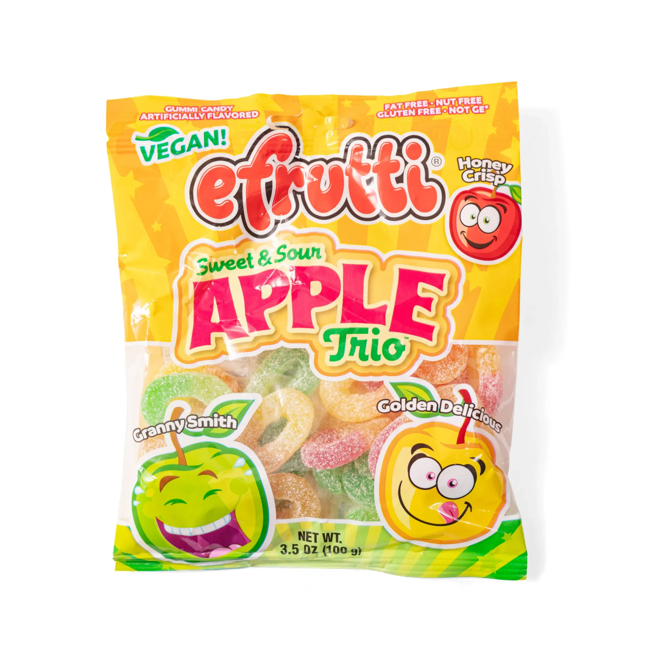 Sweet & Sour Apple Trio Gummies