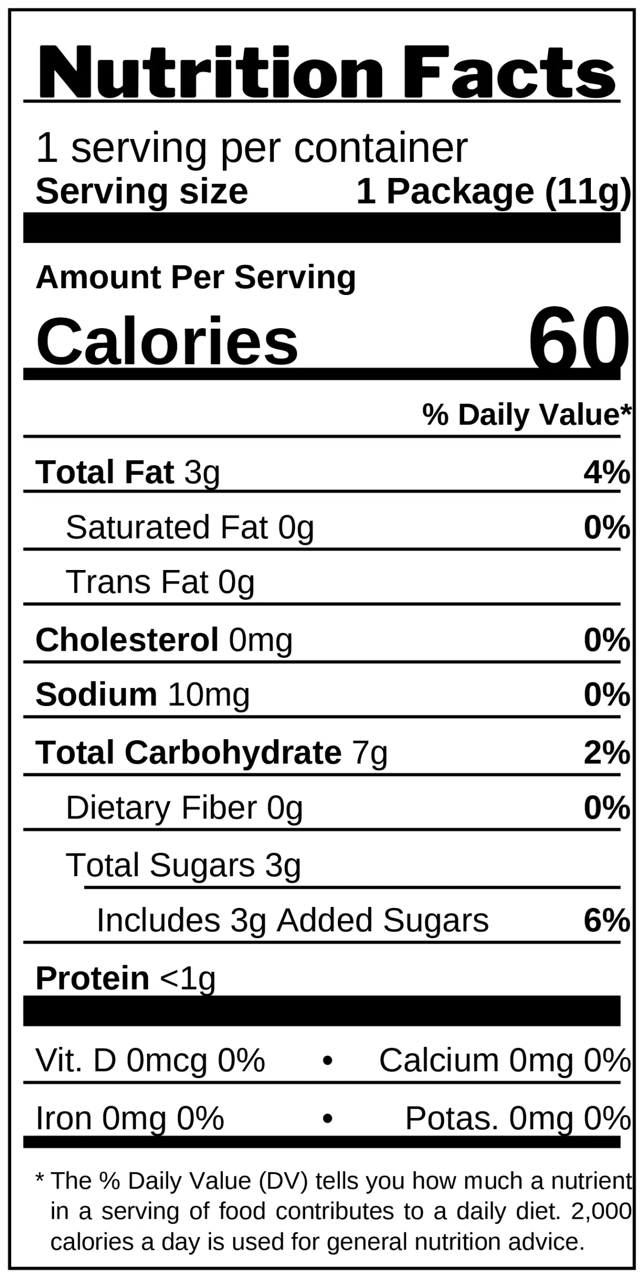 Triple Choco Wafer nutrition facts