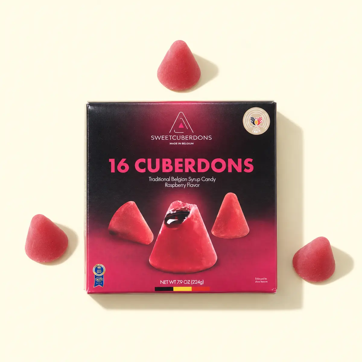 Sweet Cones Blue Raspberry Raspberry-Flavored Cone Candy | Universal Yums