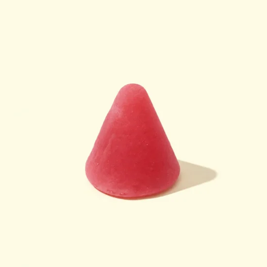 Raspberry-Flavored Cone Candy Pieces