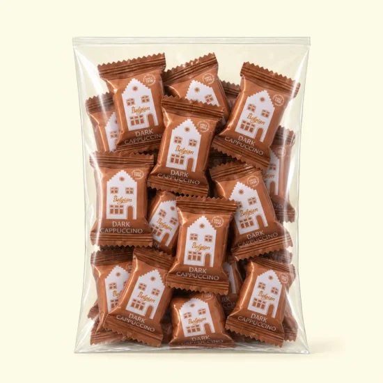 Dark Cappuccino Squares Package