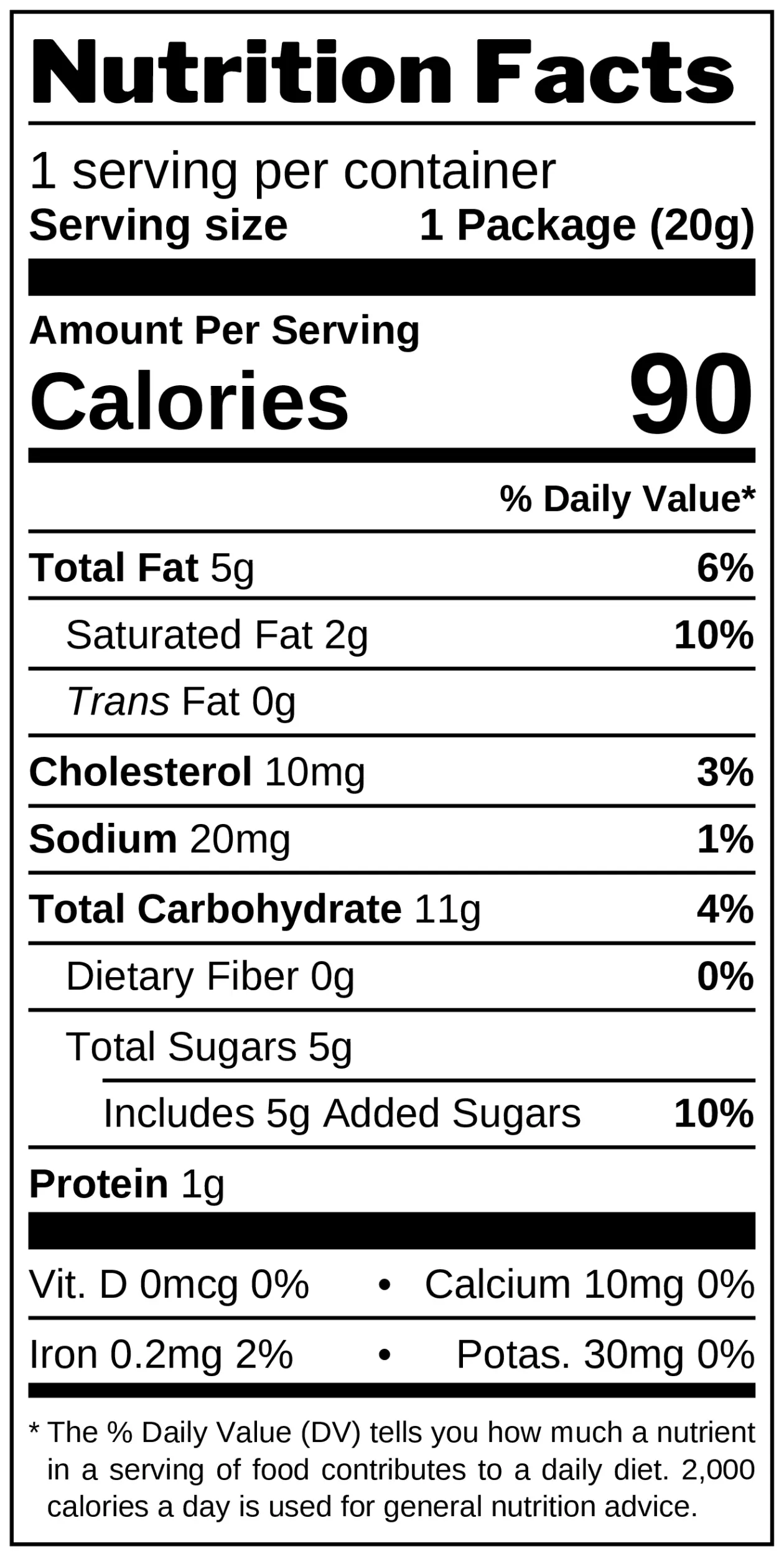 Chocotortli Cocoa Hazelnut Mini Cookie nutrition facts