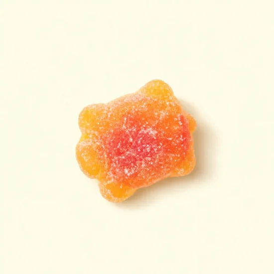 Strawberry-Flavored & Filled Gummies Pieces