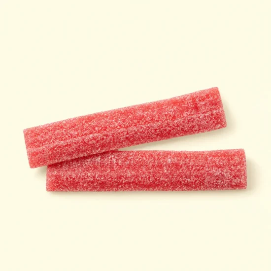 Sour Strawberry Belts Pieces